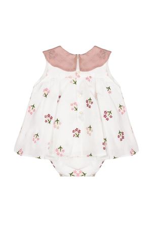 Abito in lino bianco LA STUPENDERIA KIDS | 2TBAB54I18.